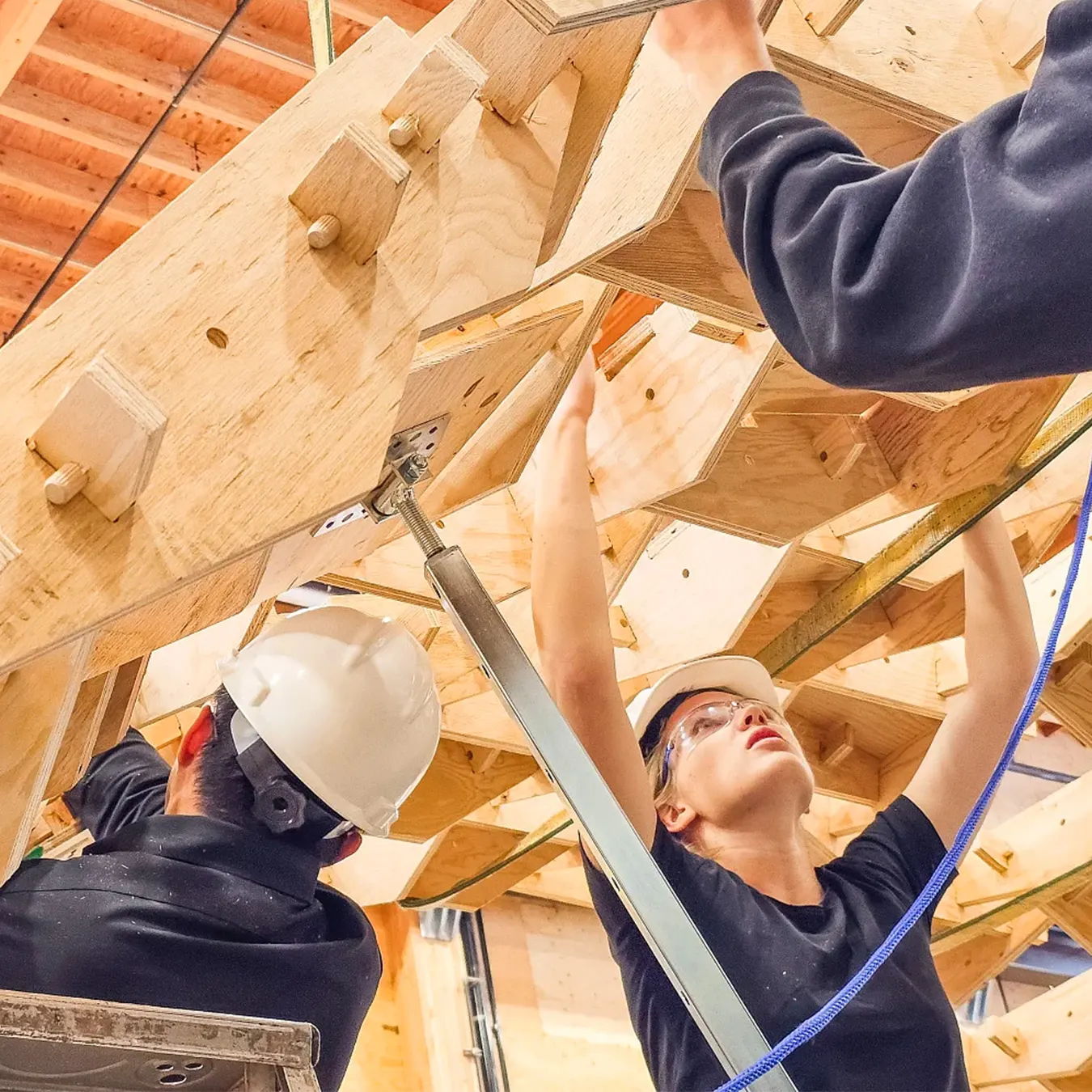 Architecture Students at Work