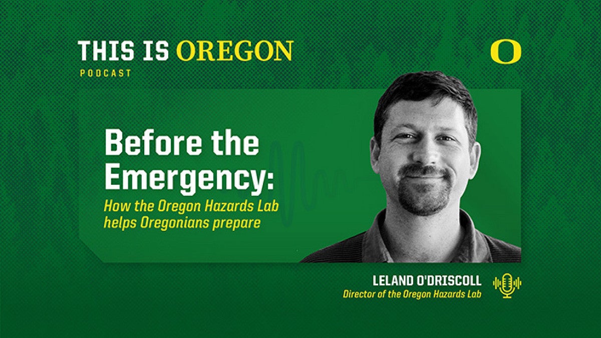 Before the Emergency podcast episode graphic featuring Leland O'Driscoll